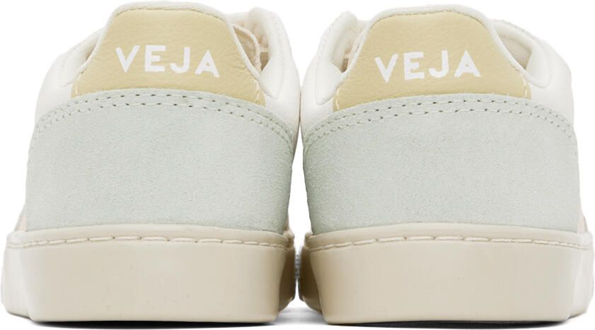 VEJA Kids White & Multicolor V-12 Sneakers