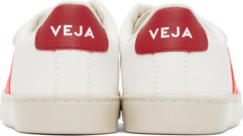 VEJA Kids White & Pink Esplar Sneakers - Picture 4