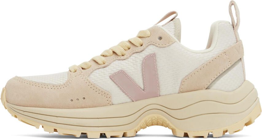 VEJA White & Beige Venturi Sneakers - Picture 2