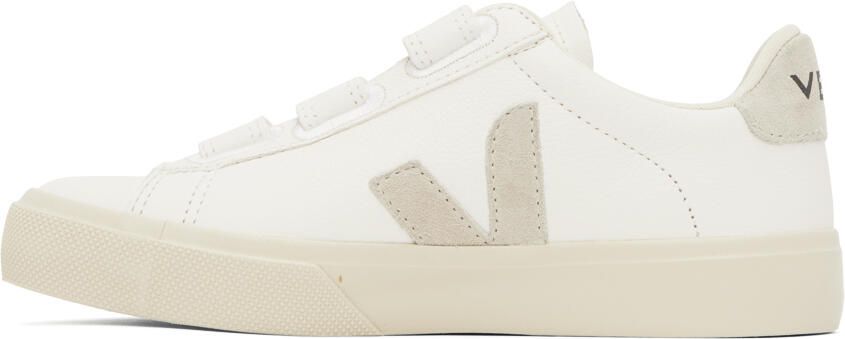 VEJA White Leather Recife Sneakers - Picture 4