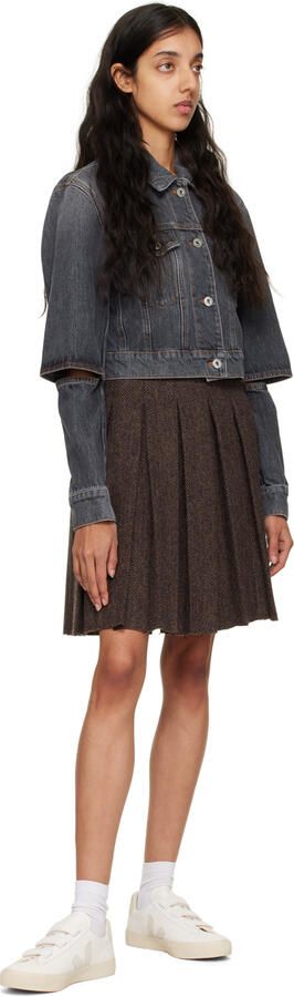 VEJA White Leather Recife Sneakers - Picture 5