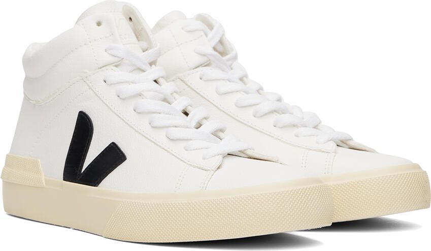 VEJA White & Black Minotaur High Sneakers - Picture 2