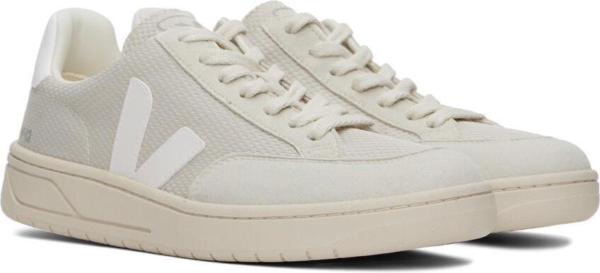 VEJA White V-12 Alveomesh Sneakers - Picture 2