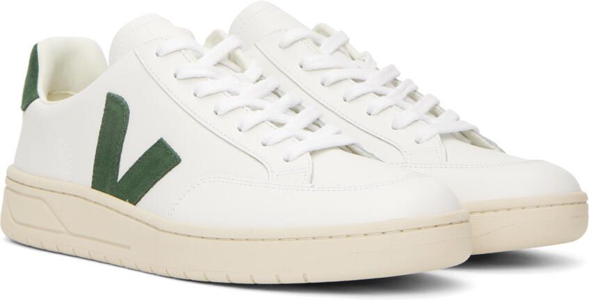 VEJA White V-12 Sneakers - Picture 2