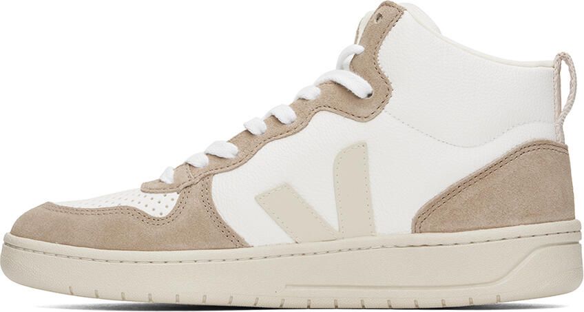 VEJA White V-15 Sneakers - Picture 3