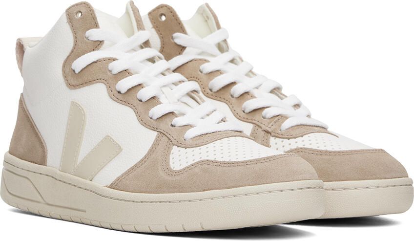 VEJA White V-15 Sneakers - Picture 2