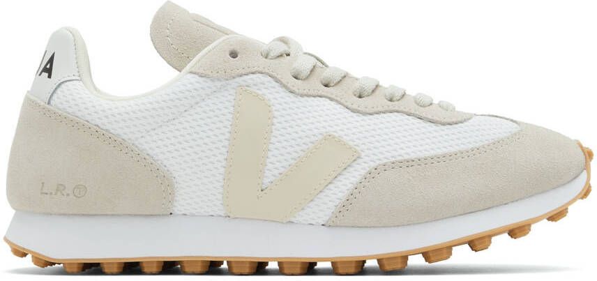 VEJA White & Beige Rio Branco Sneakers