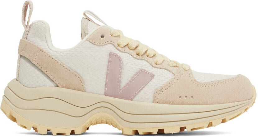 VEJA White & Beige Venturi Sneakers - Picture 5