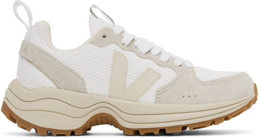 VEJA White & Beige Venturi Sneakers