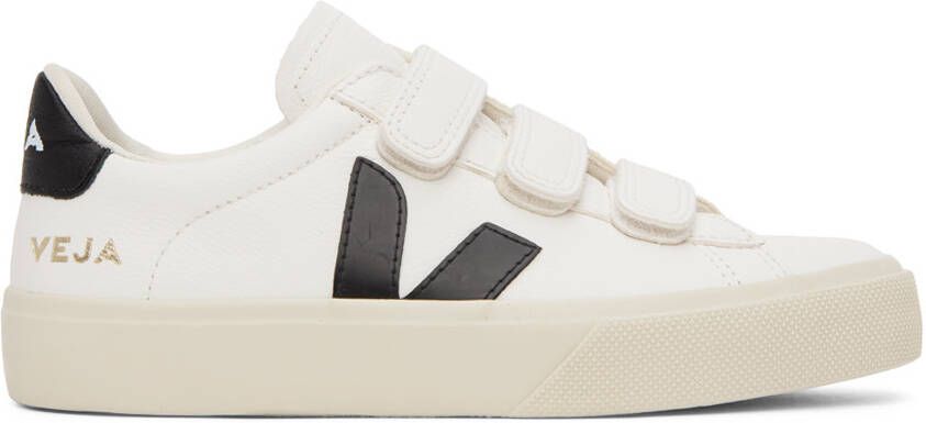 VEJA White & Black Recife Sneakers - Picture 5