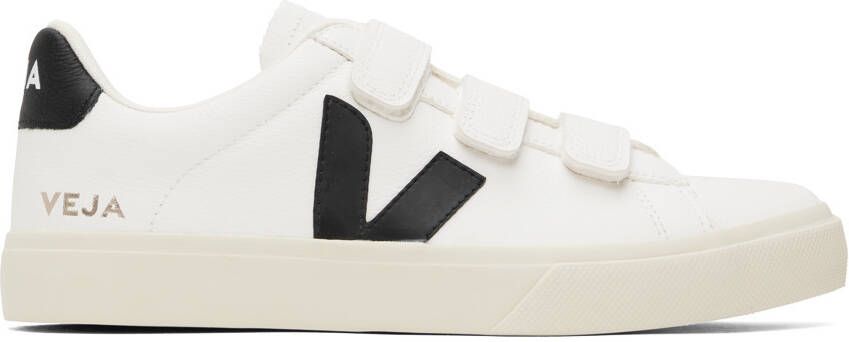 VEJA White & Black Recife Sneakers - Picture 3