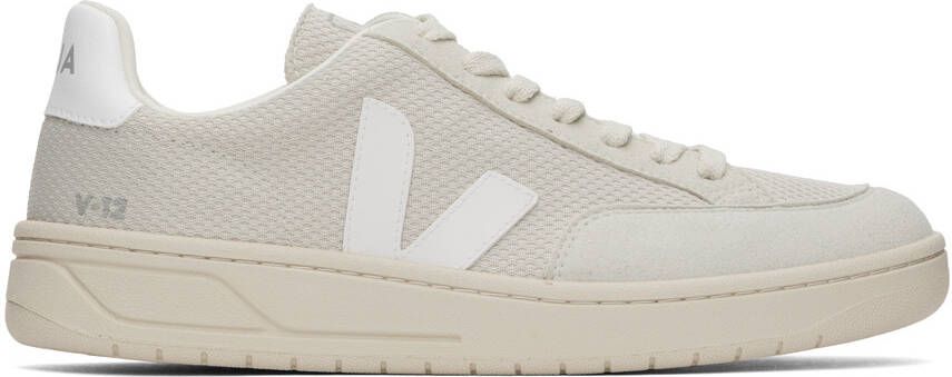 VEJA White V-12 Alveomesh Sneakers - Picture 5