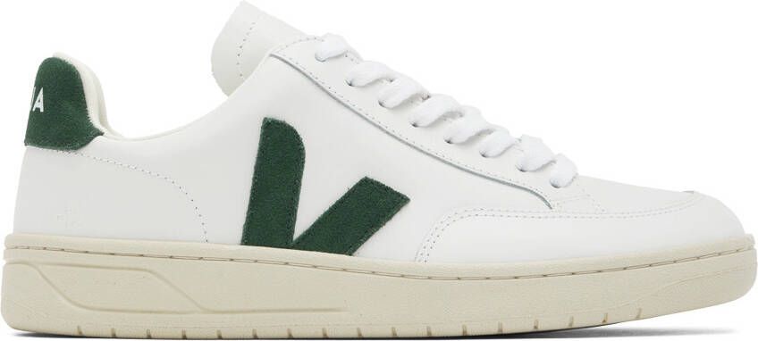 VEJA White V-12 Sneakers