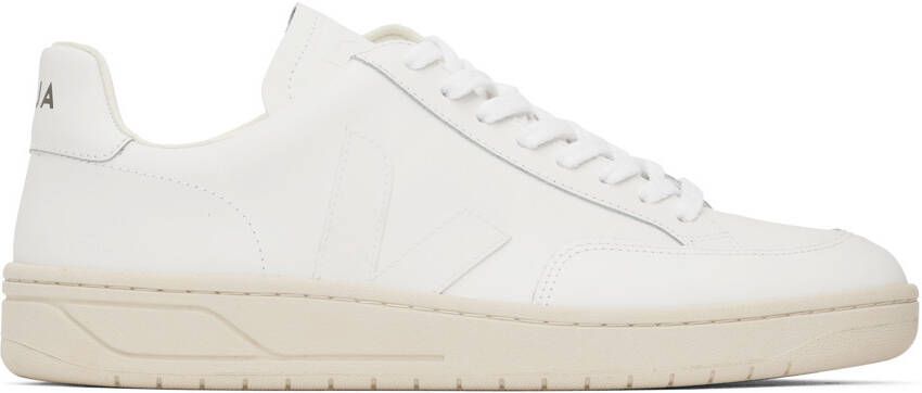 VEJA White V-12 Sneakers - Picture 2