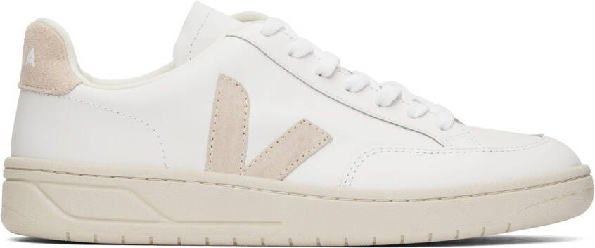 VEJA White V-12 Sneakers - Picture 5