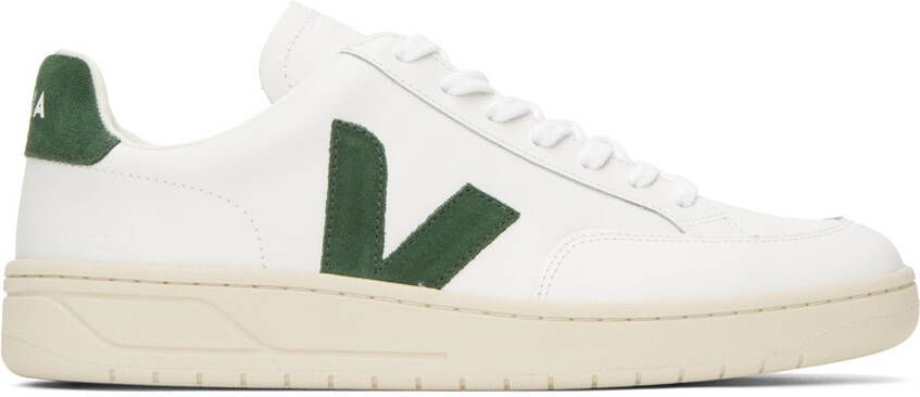 VEJA White V-12 Sneakers - Picture 5