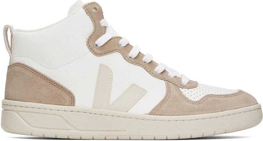 VEJA White V-15 Sneakers - Picture 5