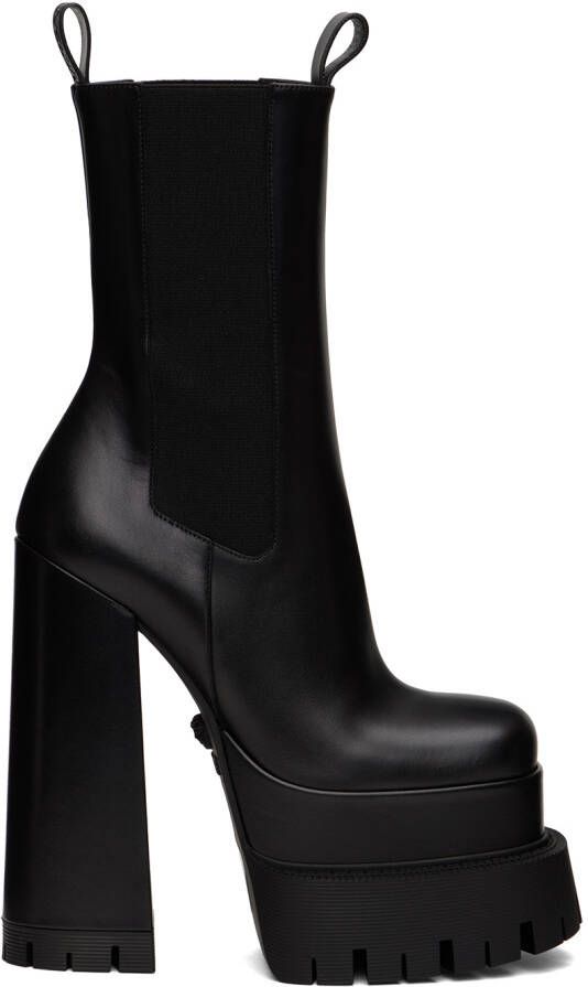 Versace Black Aevitas Boots - Picture 5