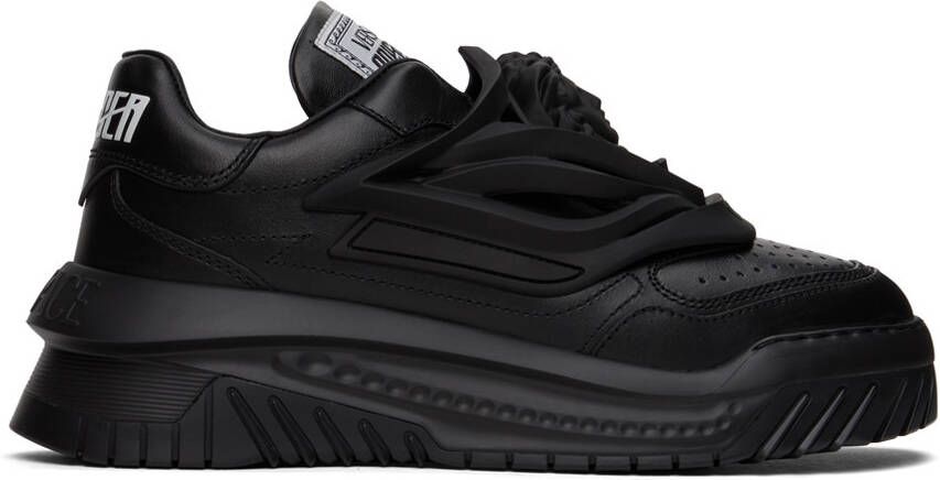 Versace Black Odissea Sneakers - Picture 5