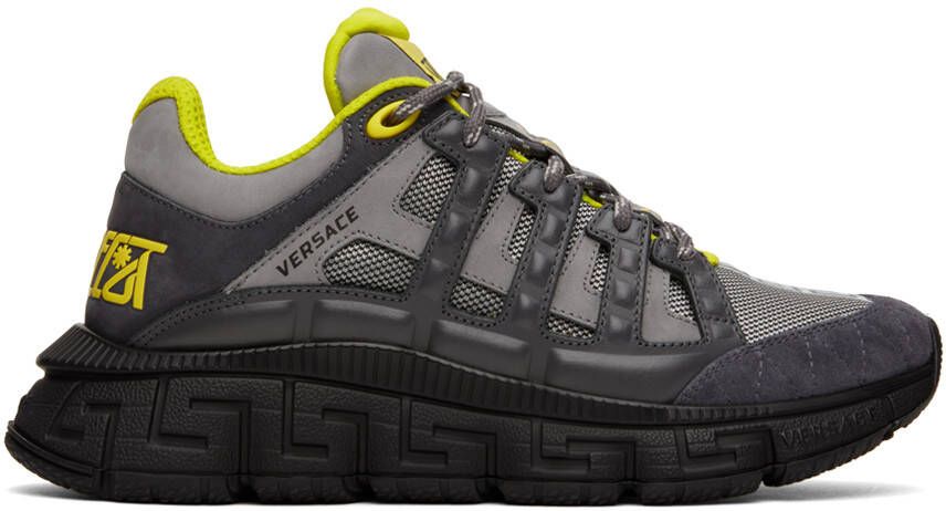 Versace Gray Trigreca Sneakers - Picture 4