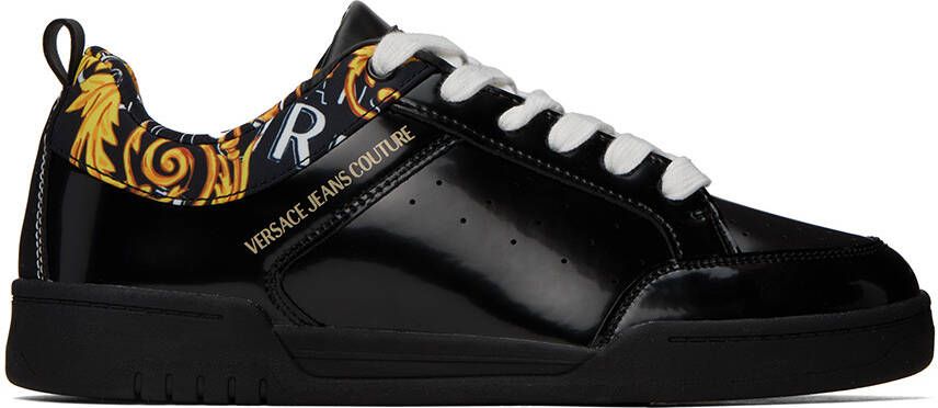 Versace Jeans Couture Black Brooklyn Sneakers - Picture 4