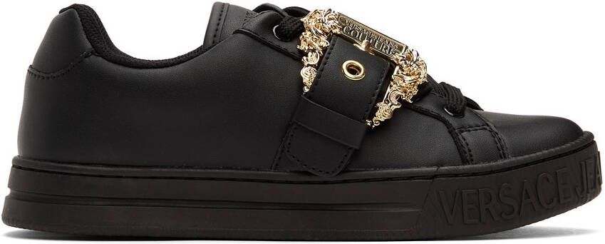 Versace Jeans Couture Black Court 88 Couture I Sneakers - Picture 3