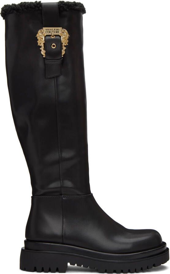 Versace Jeans Couture Black Drew Boots - Picture 2