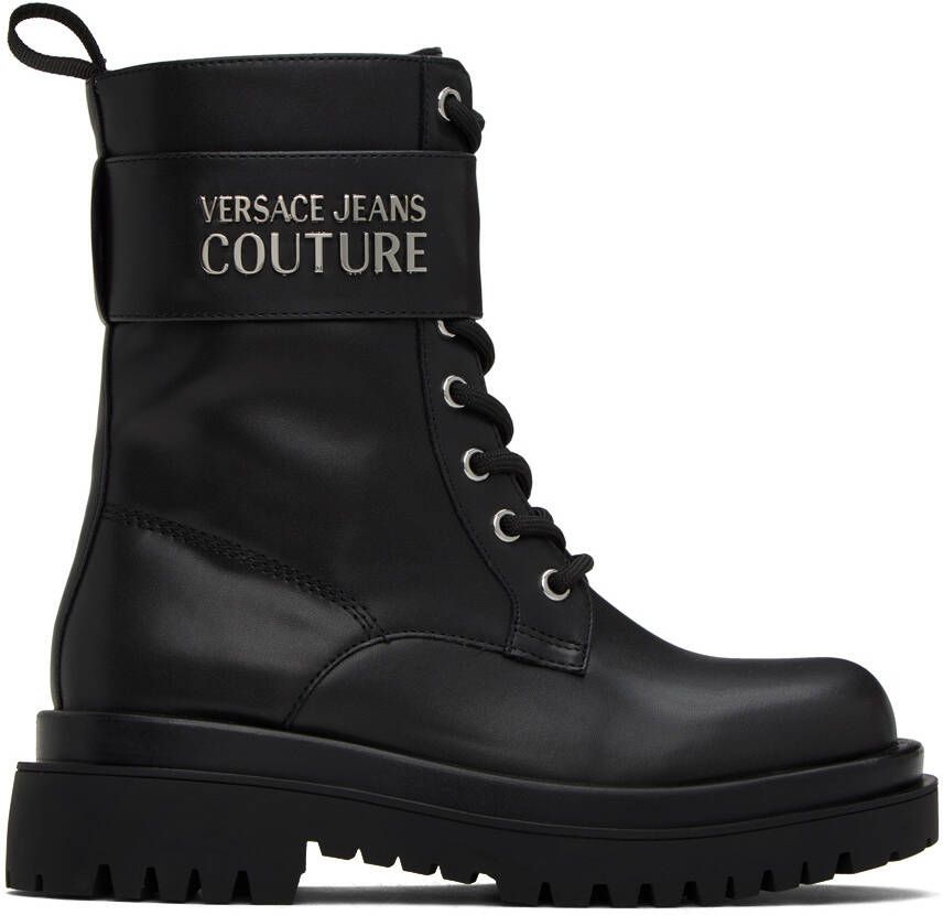 Versace Jeans Couture Black Drew Boots - Picture 5