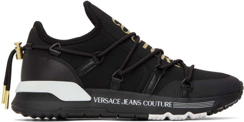 Versace Jeans Couture Black Dynamic Sneakers