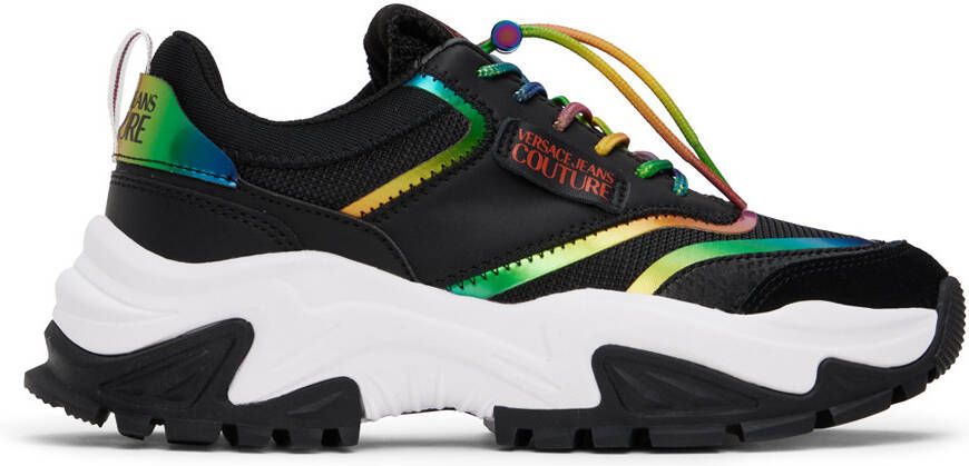 Versace Jeans Couture Black Hiker Sneakers - Picture 5