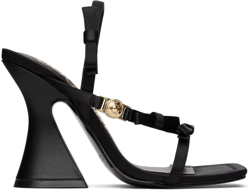 Versace Jeans Couture Black Kirsten Heeled Sandals - Picture 5