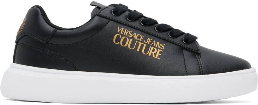 Versace Jeans Couture Black Logo Light Sneakers - Picture 4