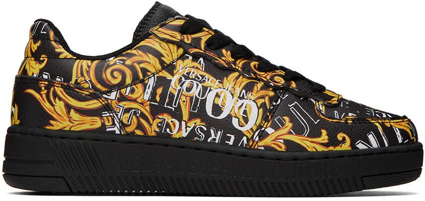 Versace Jeans Couture Black Meyssa Sneakers - Picture 5