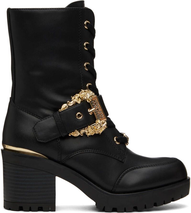 Versace Jeans Couture Black Mia Boots