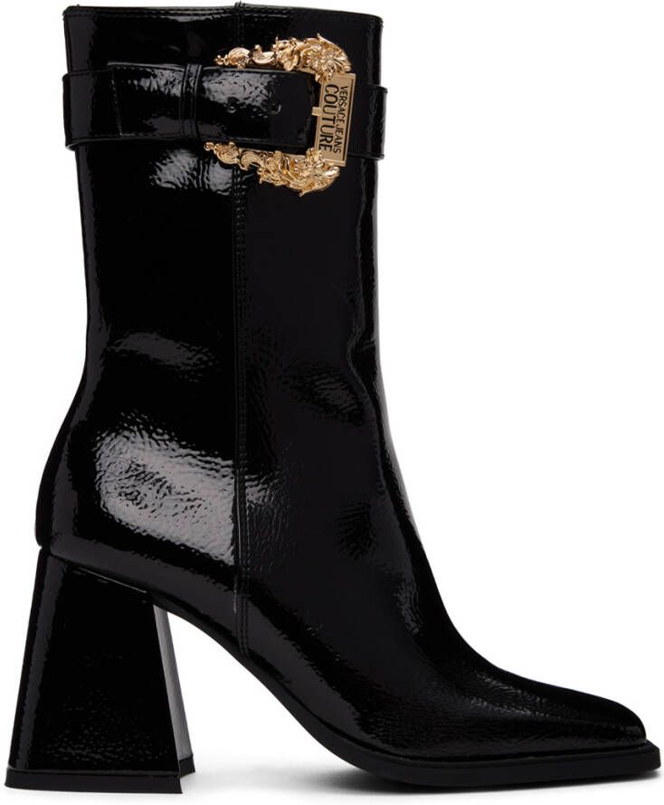 Versace Jeans Couture Black Mia Couture 1 Boots - Picture 4