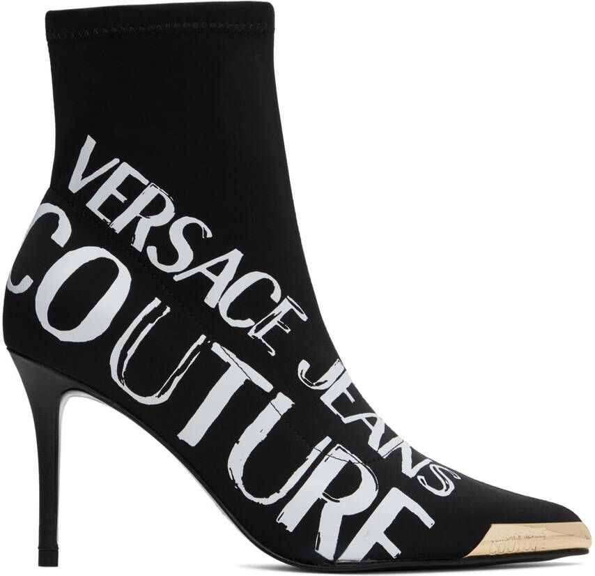 Versace Jeans Couture Black Scarlett Boots - Picture 5