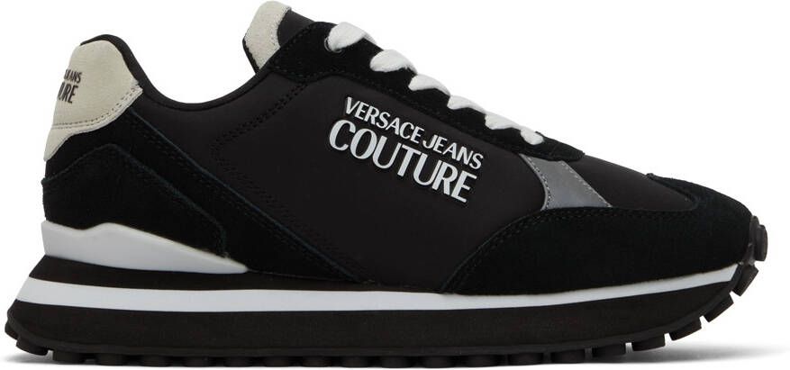 Versace Jeans Couture Black Spyke Sneakers - Picture 5
