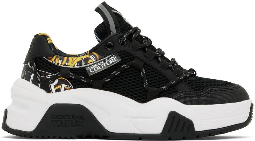 Versace Jeans Couture Black Stargaze Sneakers - Picture 5