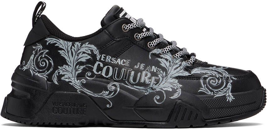 Versace Jeans Couture Black Stargaze Sneakers - Picture 4