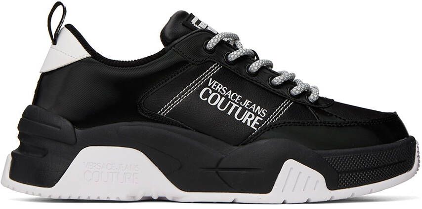 Versace Jeans Couture Black Stargaze Sneakers - Picture 4