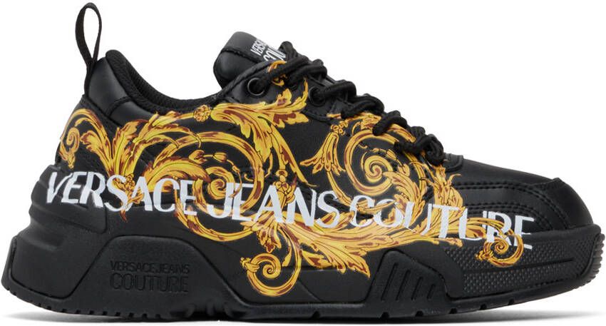 Versace Jeans Couture White & Gold Stargaze Sneakers