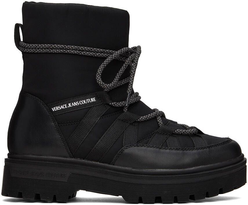 Versace Jeans Couture Black Syrius Boots