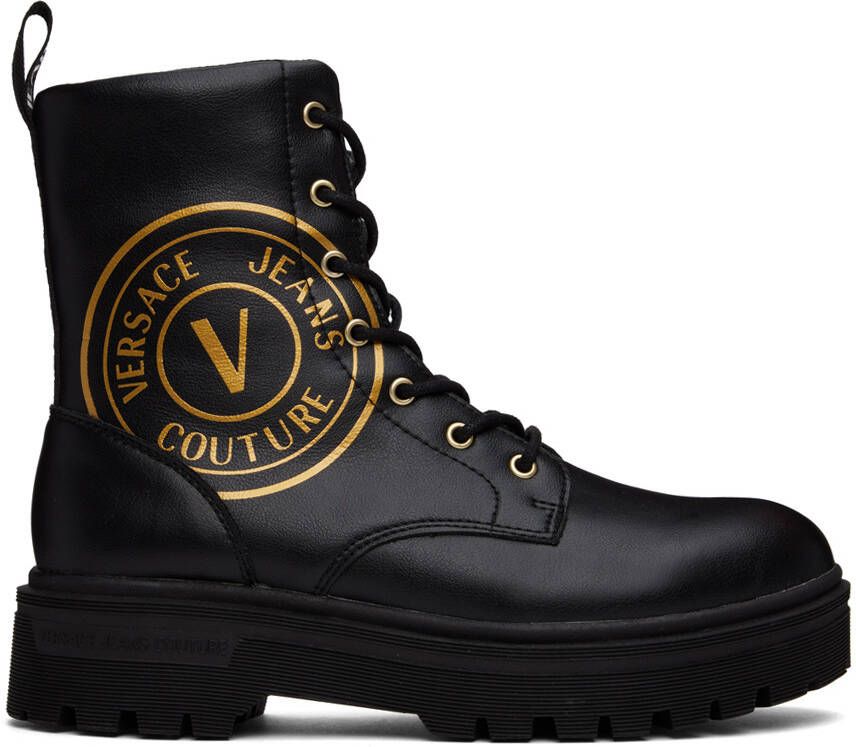 Versace Jeans Couture Black Syrius Boots