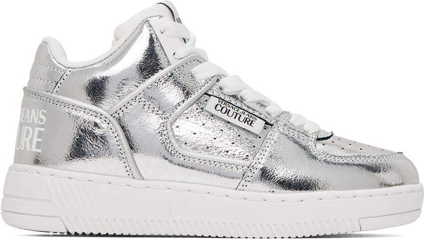 Versace Jeans Couture Silver Meyssa Sneakers - Picture 5
