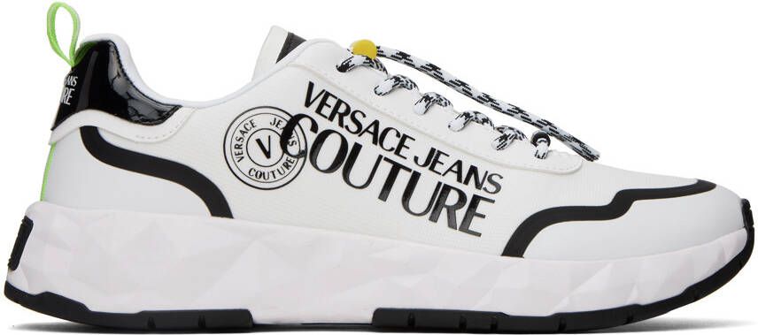 Versace Jeans Couture White Atom Sneakers - Picture 4