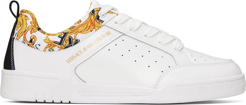 Versace Jeans Couture White Brooklyn Sneakers - Picture 4
