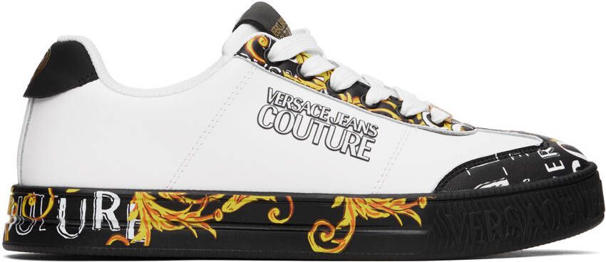 Versace Jeans Couture White Court 88 Sneakers - Picture 5