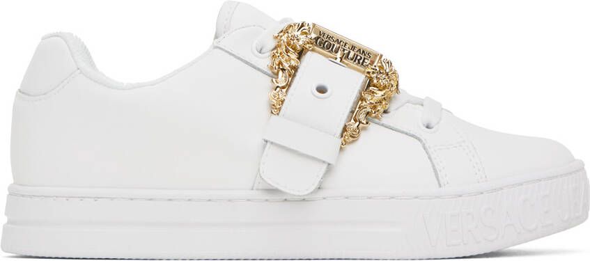 Versace Jeans Couture White Court 88 Sneakers - Picture 5
