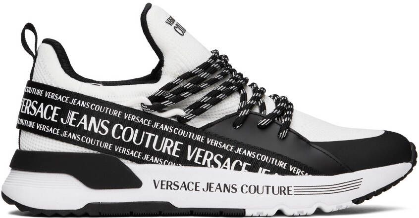 Versace Jeans Couture White Dynamic Sneakers - Picture 5