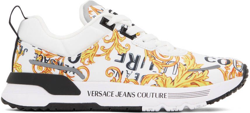 Versace Jeans Couture White Dynamic Sneakers - Picture 5